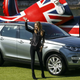 Illustration for article titled Land Rover Built A Floating Futuristic Mini-Golf Course To Off-Road On